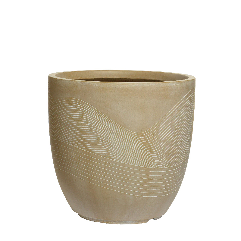 Feline Planter S Fiberclay clayfibre Zand