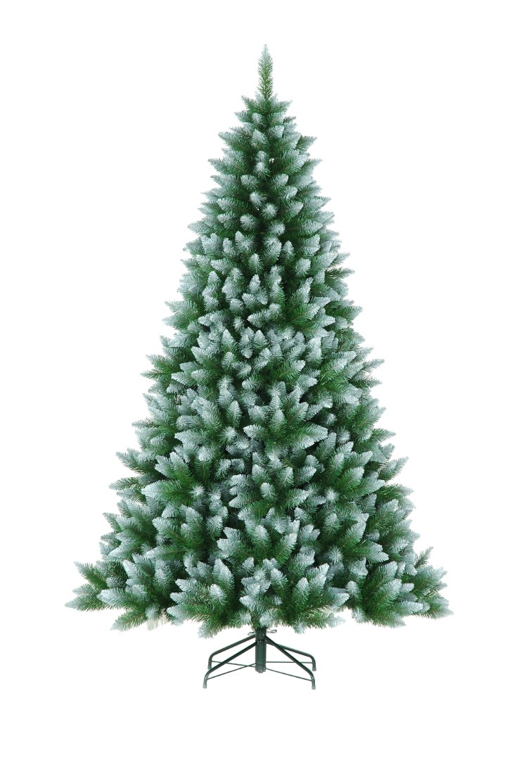 Kunstkerstboom H: 210 cm Hinge Allison spruce frosted - Holiday Tree