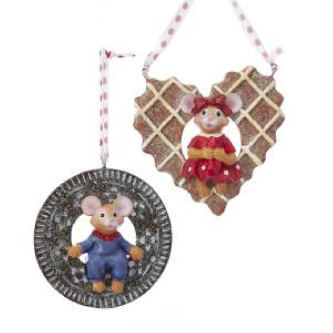 Cookie Mouse Resin 3.5 Inch. 1 stuk!